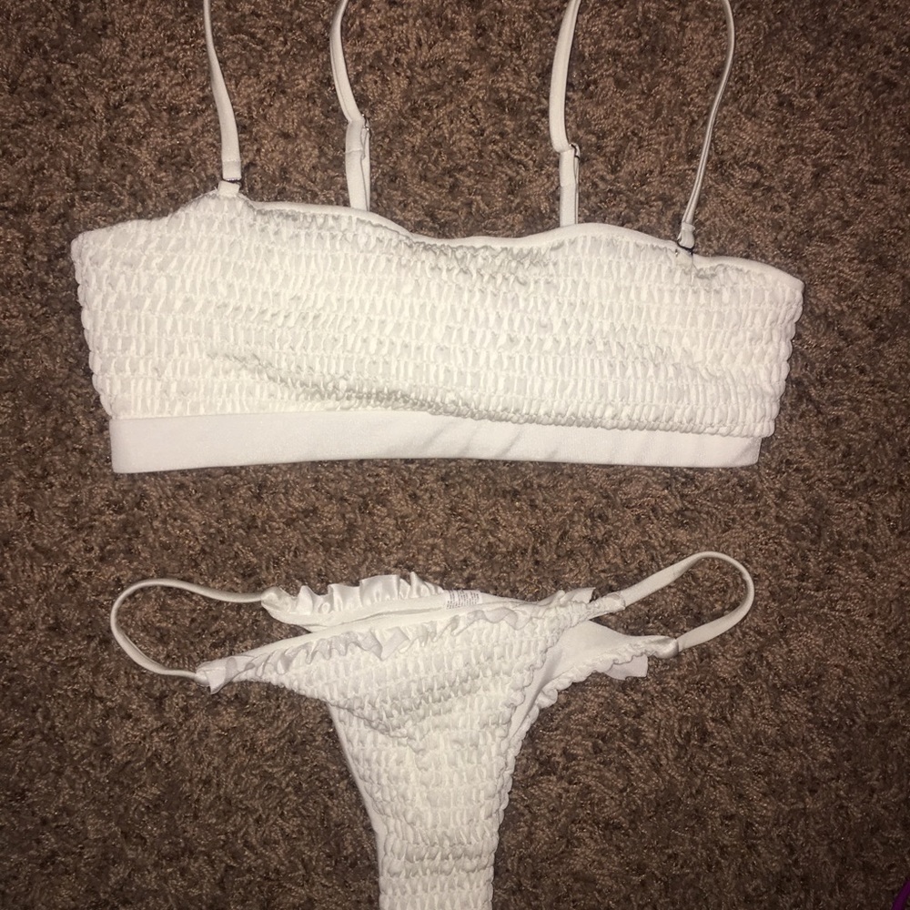 White bikini